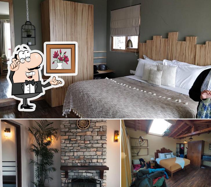 Take a seat at one of the tables at The Birdcage