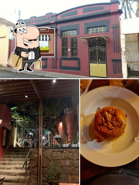 Desfrute da vista da área externa do Dom Bacon