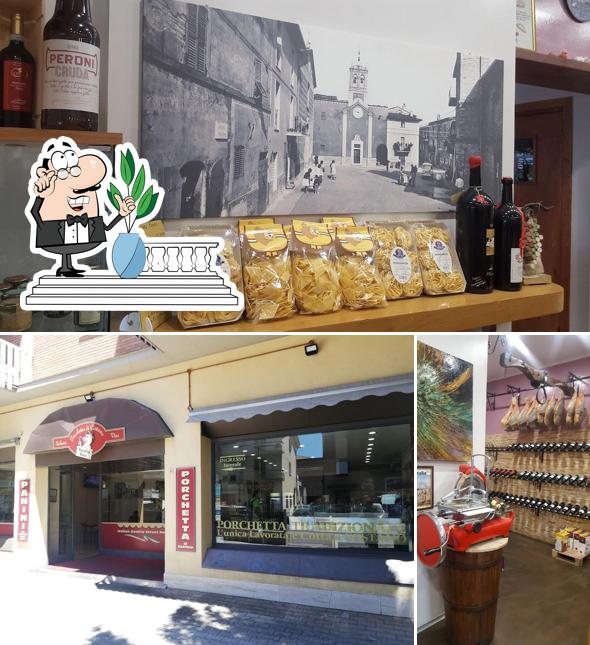 Goditi la vista dagli esterni di Porcellino Divino