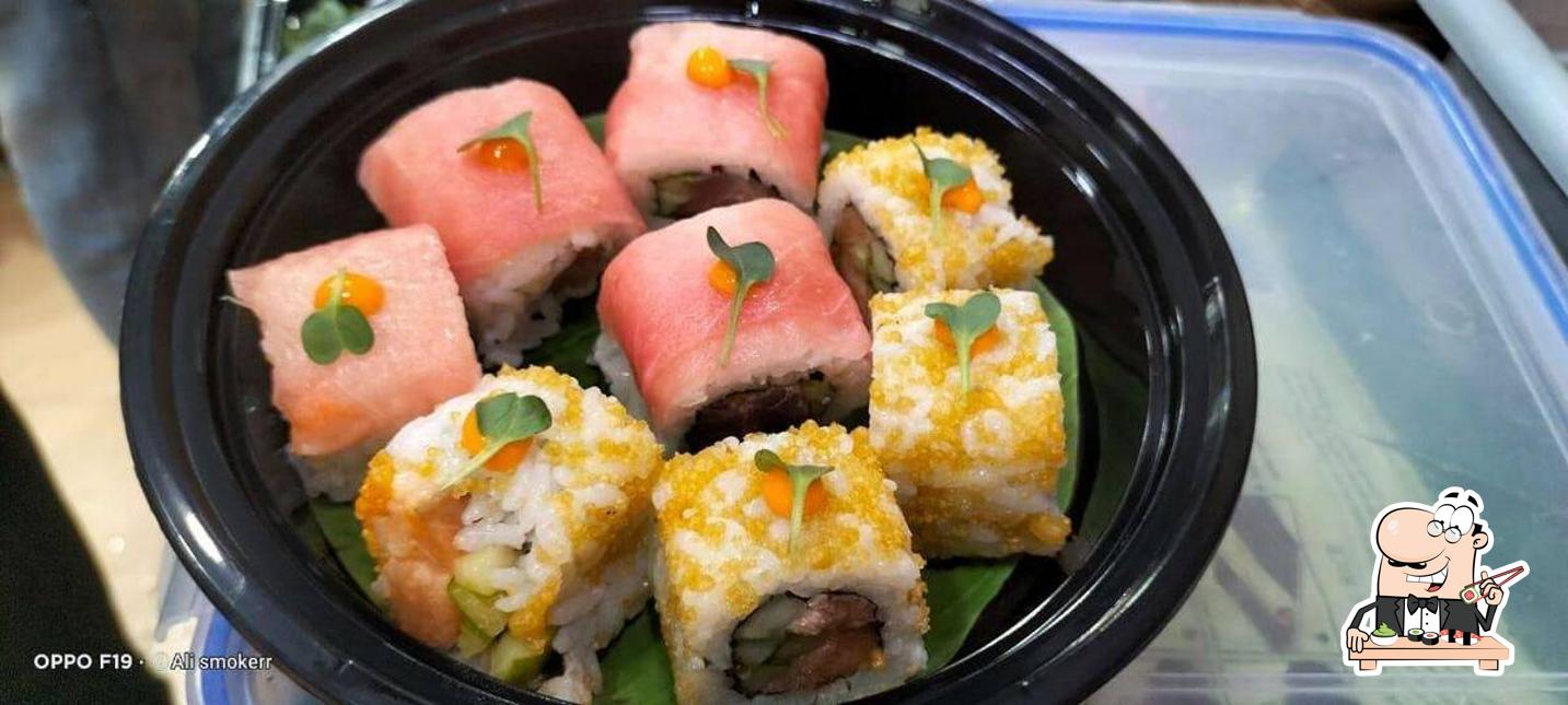 Try out different sushi options