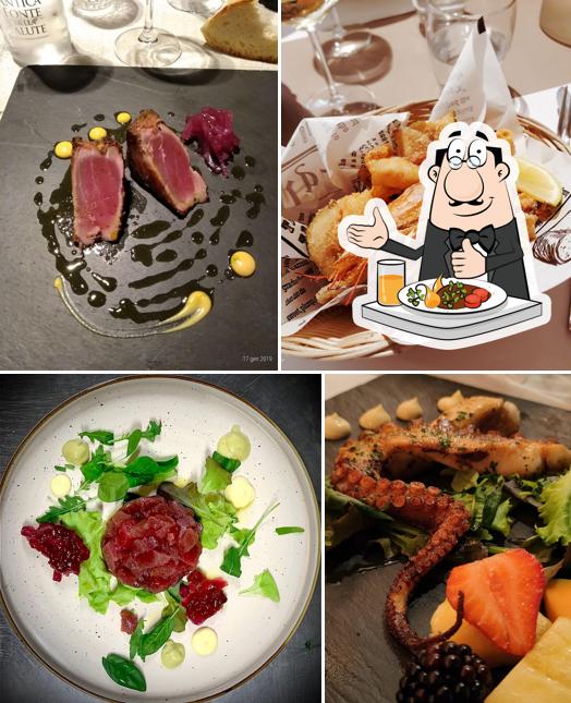 Platti al Ristorante Cozzeria Pluma Pistoia