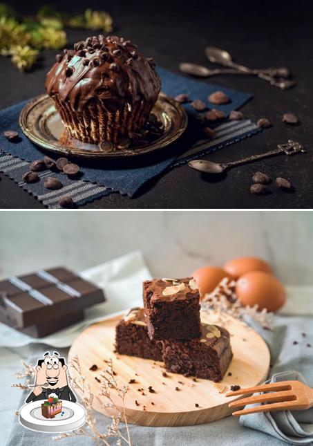 Chocolate cake at Just Bake