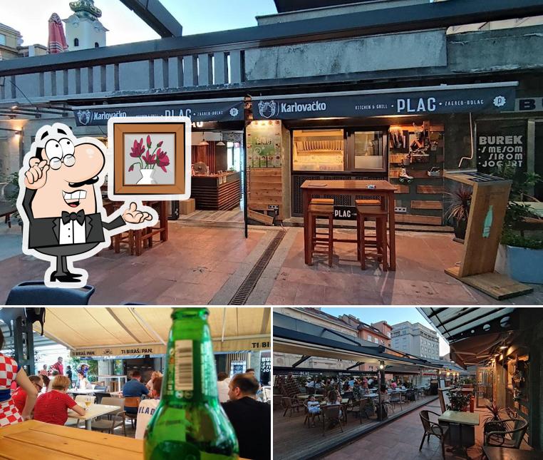 Dai un'occhiata agli interni di Plac Kitchen & Grill