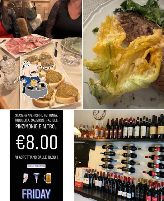 La cibo e bevanda del ristorante