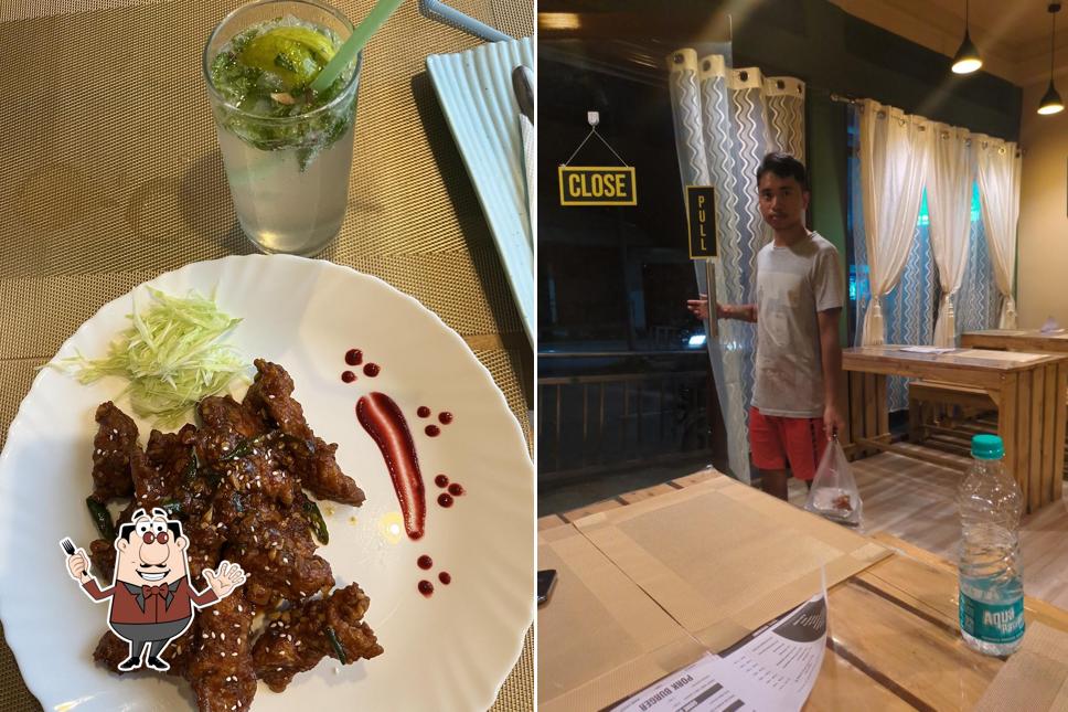 Food at Feast & Fable Café