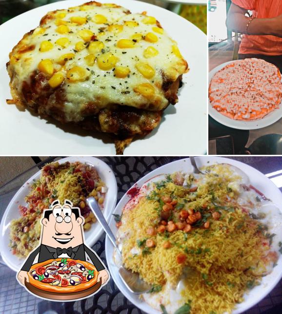 Try out pizza at Grill n chill