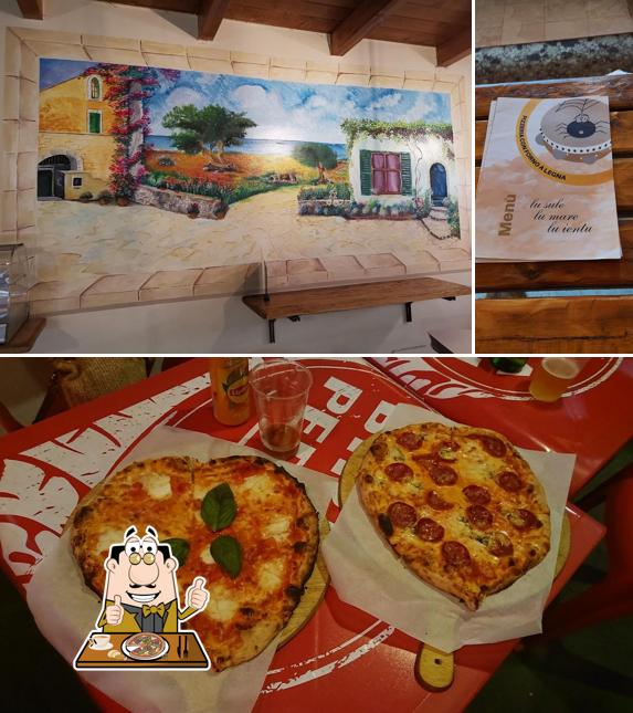 A Pizzeria Lu Sule Lu Mare Lu Ientu, puoi goderti una bella pizza