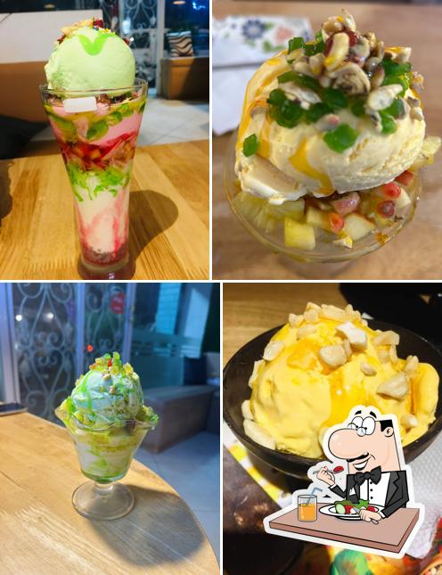 Ceviche at Oasis Icecream Parlour