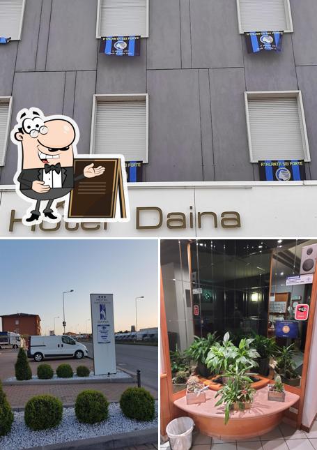 Gli esterni di Hotel Daina