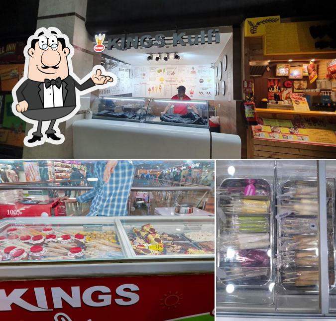 The interior of Kings Kulfi