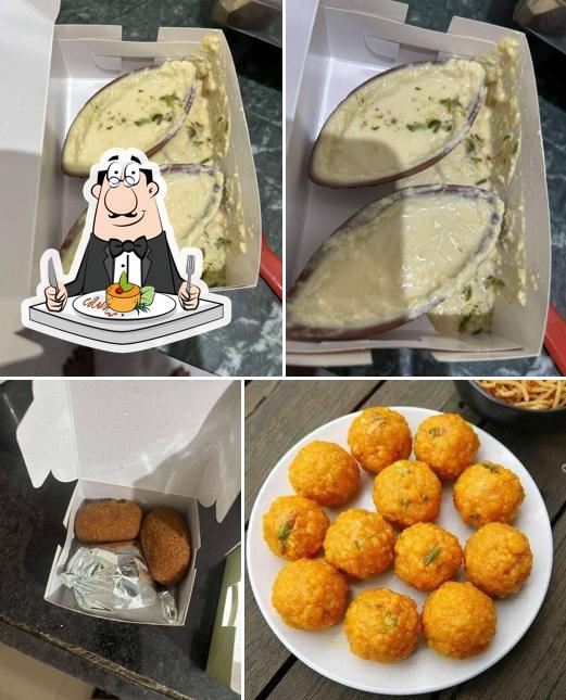 Food at New Gangour Sweets