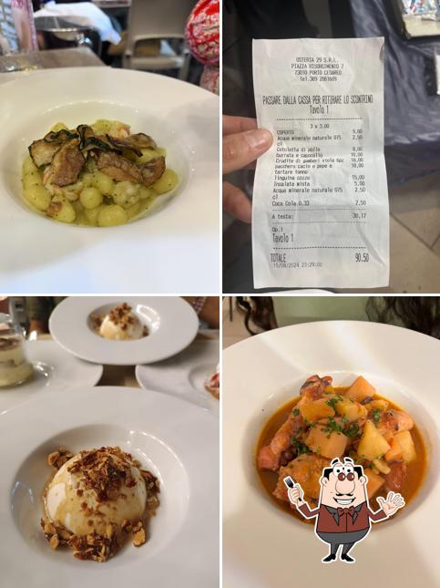 Cibo al Ristorantino del Corso