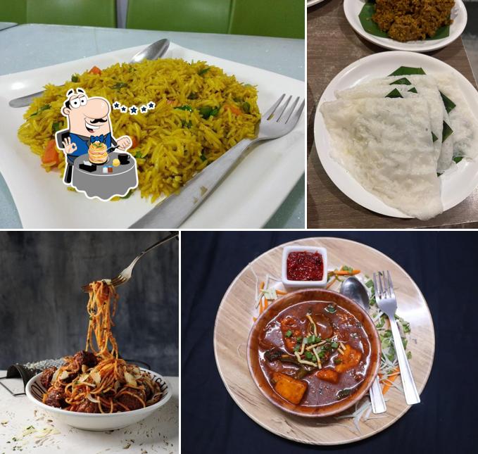 Food at Hotel Anjaneya
