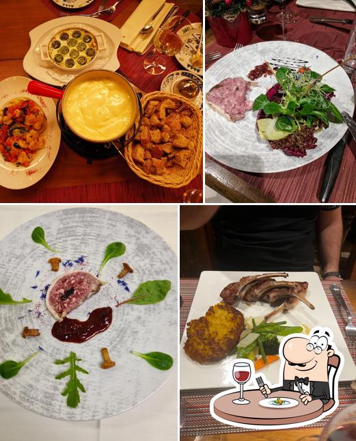 Platti al Restaurant La Grange