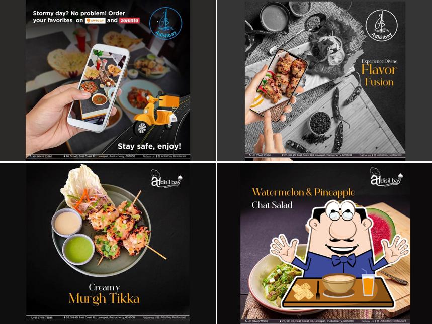 Meals at Adisil Bay Multicuisine Family Restaurant