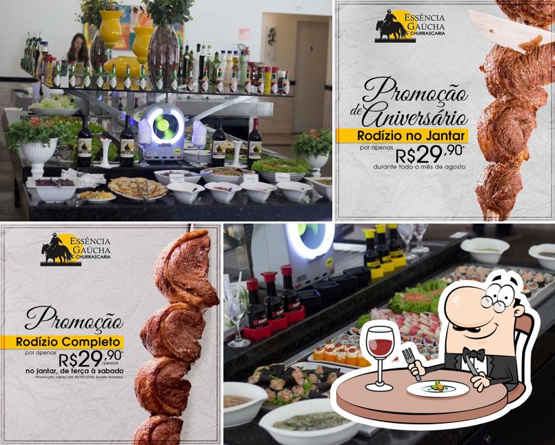 Comida em Churrascaria Essência Gaucha