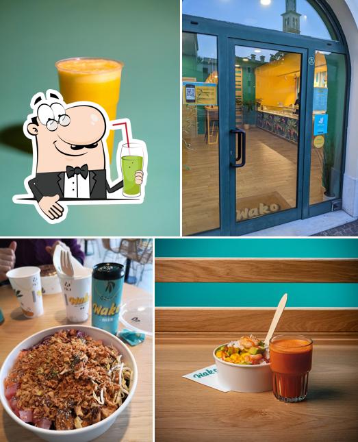 Goditi qualcosa da bere a Poke & Salad - Wako