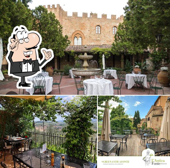 Siediti a un tavolo di Ristorante L'Antica Fonte