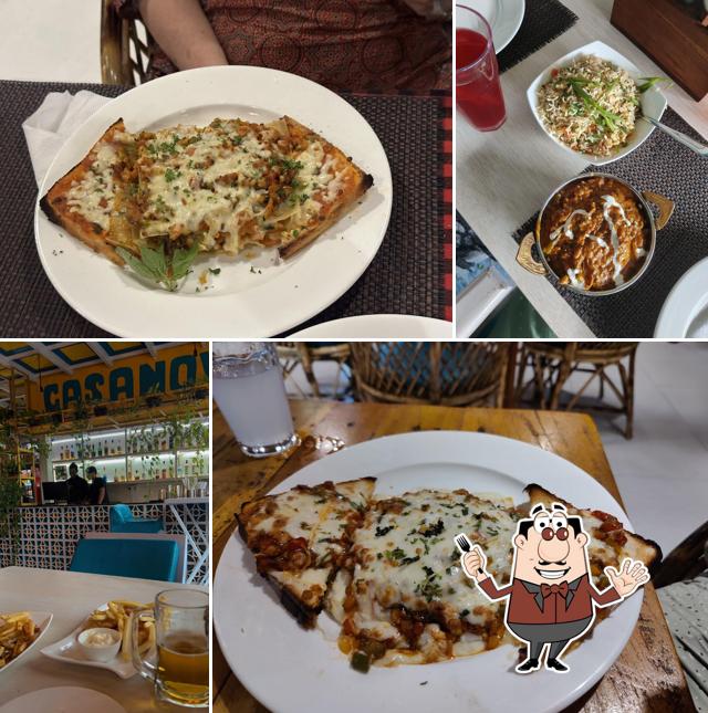 Meals at The CasaNova Family Bar & AC Restaurant Palolem Goa