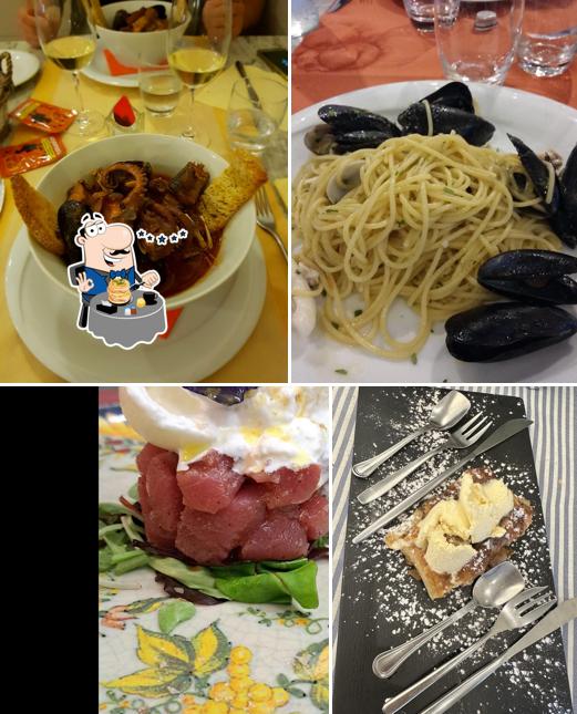 Platti al Ristorante Il Capitano