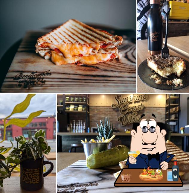 Pick a sandwich at Beachcomber Coffee Company