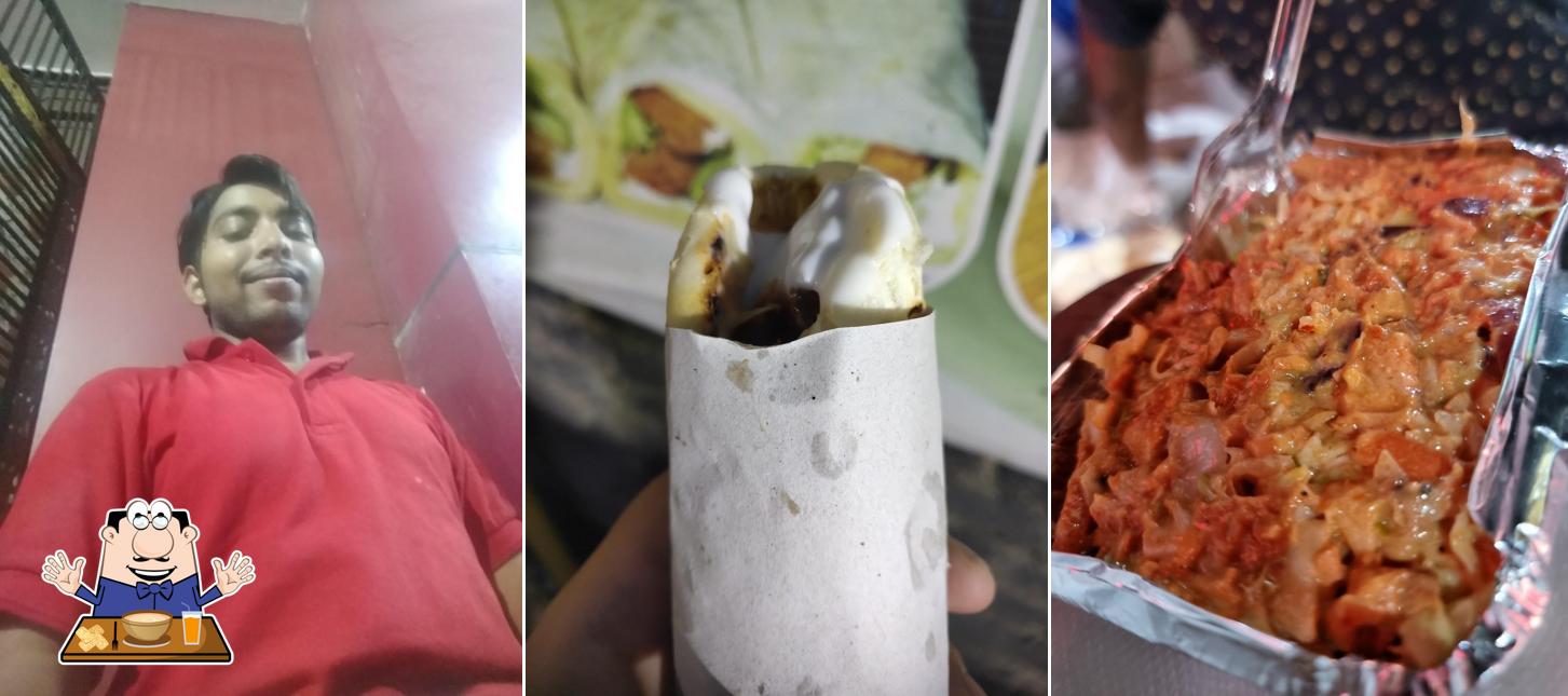 Food at Shawarma Hut