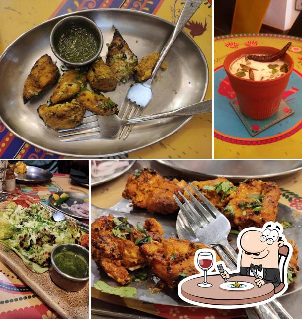 Food at Dhaba Estd. 1986 Delhi