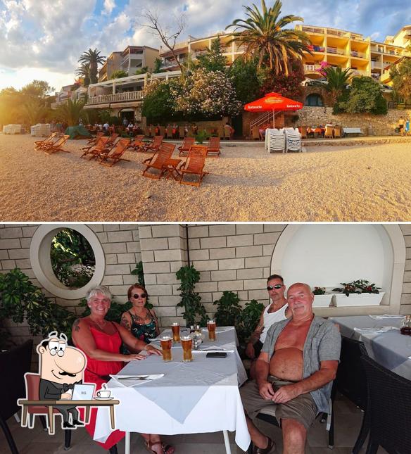 Gli interni di Restoran ARCA