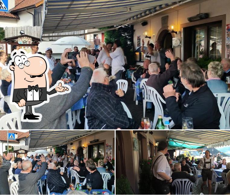 Gli interni di Gasthof Toni