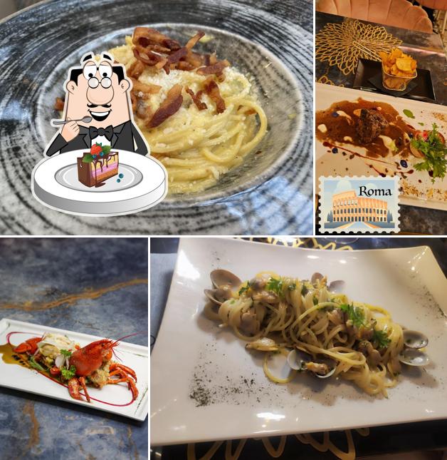 Torta al cioccolato al Angie’s Restaurant