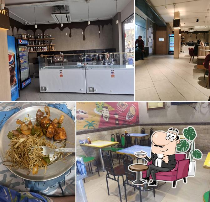 The interior of Anil's Fast Food & Ice Cream