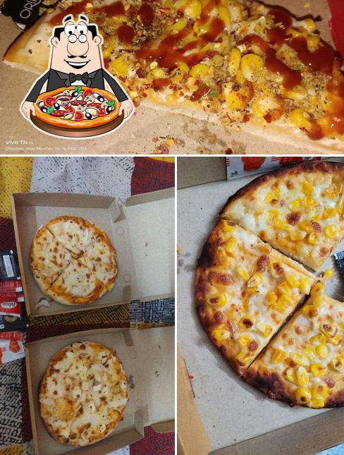 Get pizza at Pizza Bar