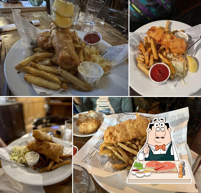 Poisson frites à Georgetown Pub