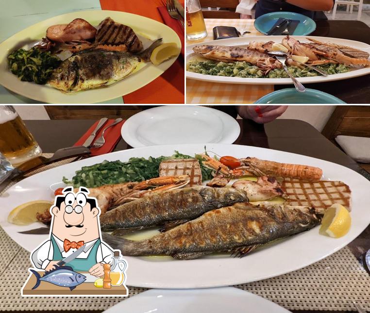 Salmone grigliato al Restoran - Konoba STOMORICA