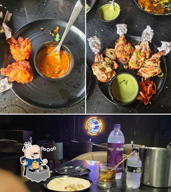 Food at The Rooftop - Bar & Lounge