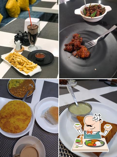 Chana masala at Café Ashwini Caranzalem