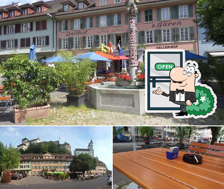 Tra le diverse cose da Gasthof Bären Aarburg si possono trovare la esterno e interni