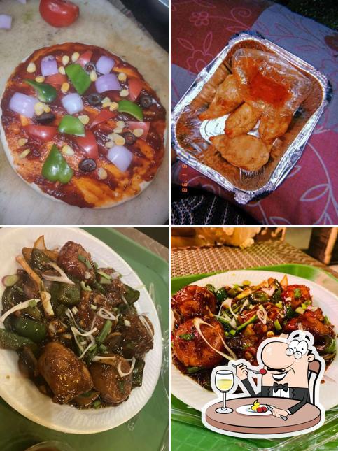 Food at Popular fresh momos and more
