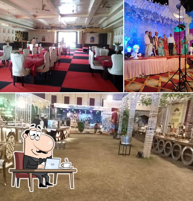 The interior of THE ROYAL RESTAURANT