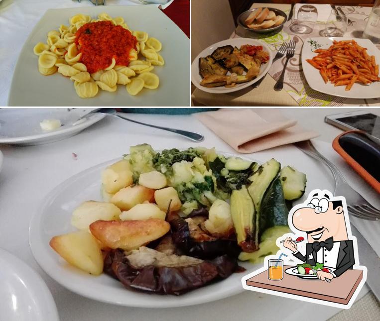 Cibo al Ristorante Dalla Bianca