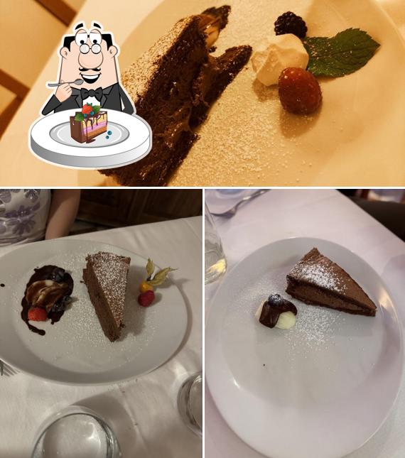Torta al cioccolato al Ristorante Il Cappello