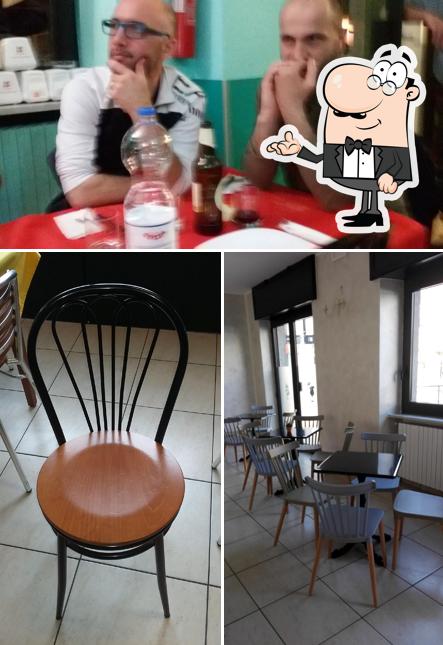 Gli interni di Bar Italia
