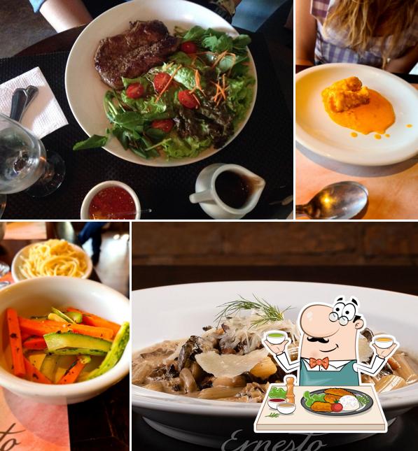Comida em Ernesto café/bar