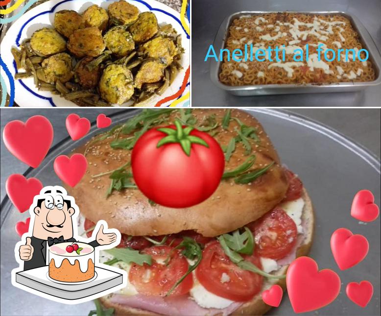 Torte di carote al Al Gallo D'oro Cefalù