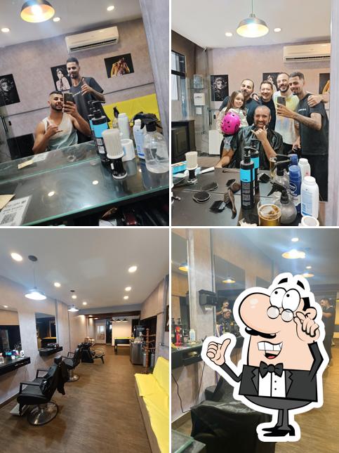 Veja imagens do interior do Isso não é uma barbearia