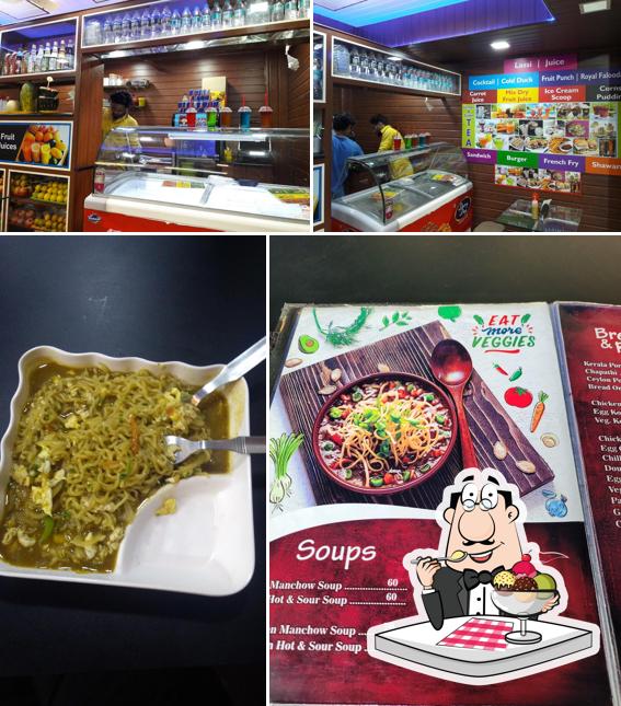 Juicy Corner offers a range of desserts