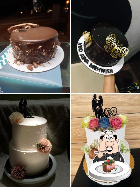 Chocolate cake at Amore Bakes And Snacks