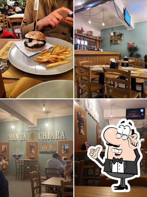 Gli interni di Birrificio Santa Chiara
