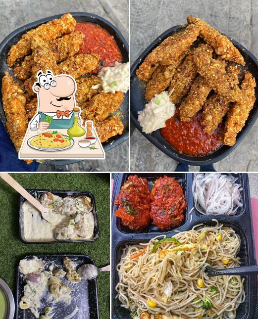 Chicken tenders at The Yellow Bowl