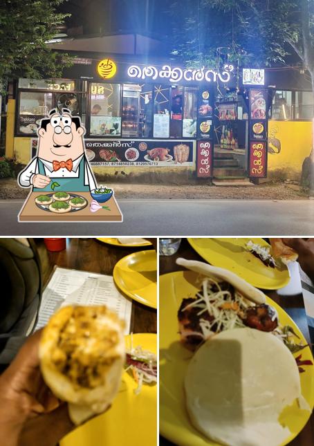 Tacos at Thekkans restaurant